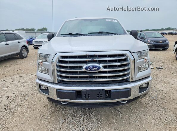1FTEW1EP5GKE81703 2016 FORD F150 Серебряный Вид спереди