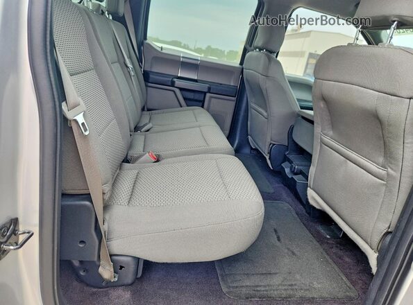 1FTEW1EP5GKE81703 2016 FORD F150 Серебряный Вид задних сидений