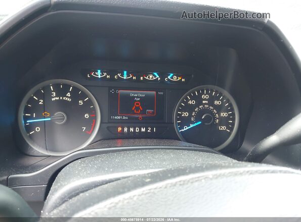 1FTEW1EP5GKF35484 2016 FORD F150 Белый Вид задних сидений