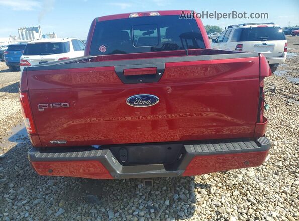 1FTEW1EP5GKF49465 2016 FORD F150 Red Rear view