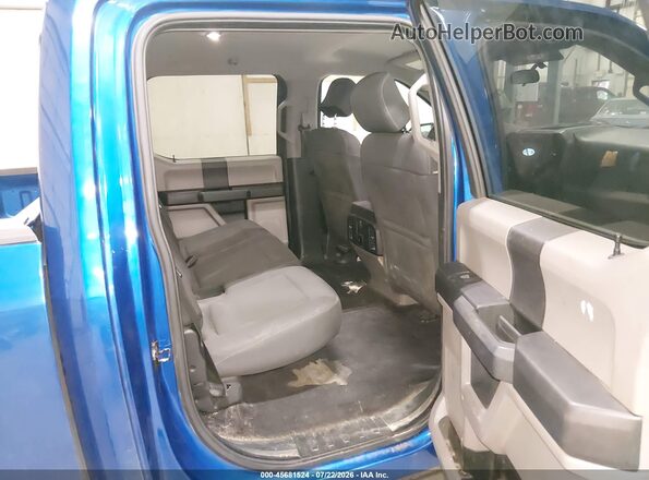 1FTEW1EP5HFA46352 2017 FORD F150 Blue Widok naklejki z numerem VIN