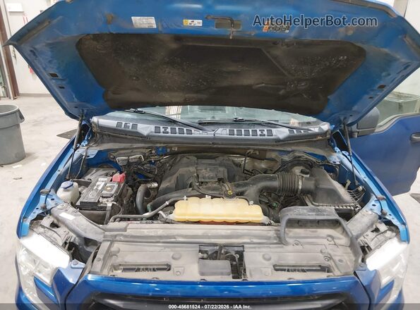 1FTEW1EP5HFA46352 2017 FORD F150 Blue Widok z tyłu