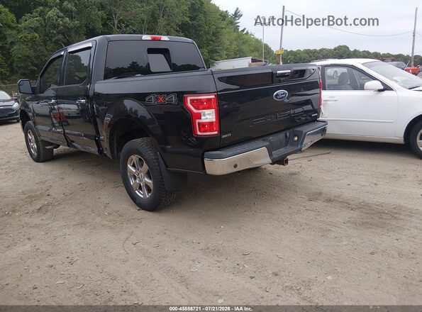 1FTEW1EP5JFA03295 2018 FORD F150 Black Trasero izquierdo