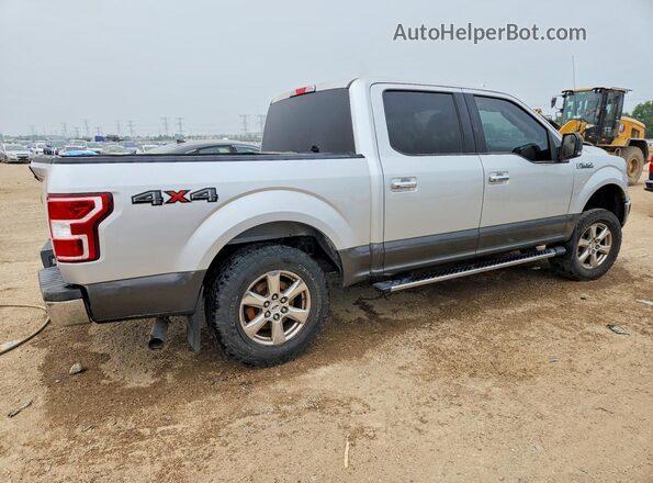1FTEW1EP5JFB86147 2018 FORD F150 Silver უკანა მარჯვენა