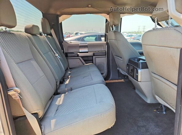 1FTEW1EP5JFB86147 2018 FORD F150 Silver უკანა სავარძლების ხედი