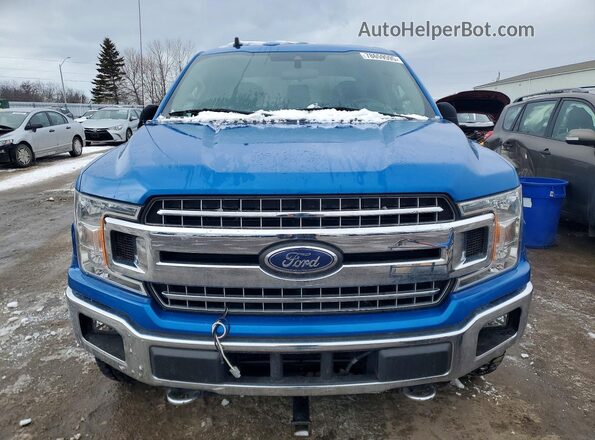 1FTEW1EP5KFD21080 2019 FORD F150 Blue Front view