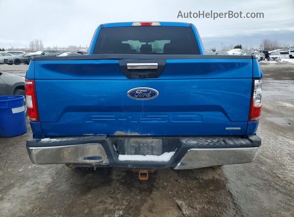 1FTEW1EP5KFD21080 2019 FORD F150 Blue Rear view