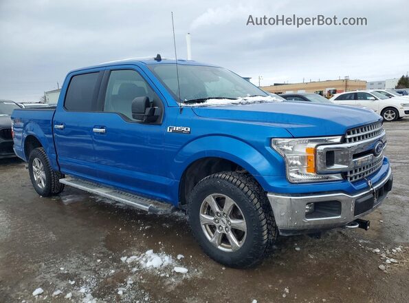1FTEW1EP5KFD21080 2019 FORD F150 Blue Front right
