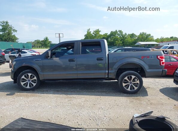 1FTEW1EP5KKD44754 2019 FORD F150 Gray 