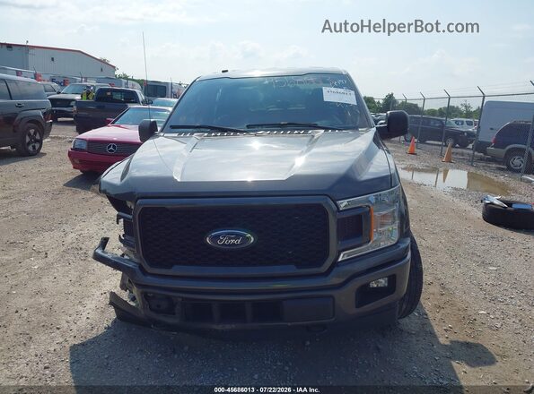 1FTEW1EP5KKD44754 2019 FORD F150 Gray Սալոնի հետևի տեսք