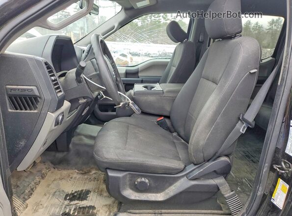 1FTEW1EP5KKD47864 2019 FORD F150 Black წინა სალონის ხედი