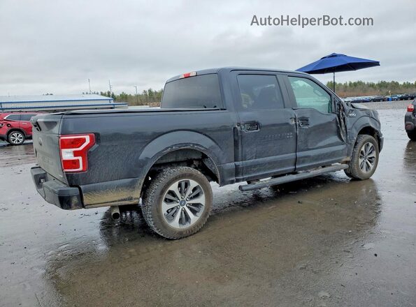 1FTEW1EP5KKD47864 2019 FORD F150 Black უკანა მარჯვენა