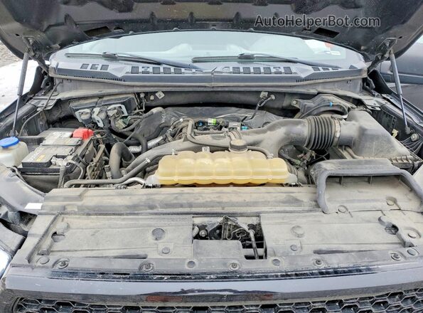 1FTEW1EP5KKD47864 2019 FORD F150 Black უკანა სალონის ხედი