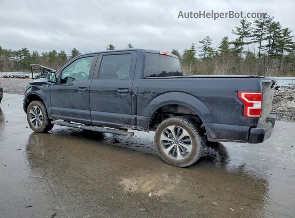 1FTEW1EP5KKD47864 2019 FORD F150 Black უკანა მარცხენა