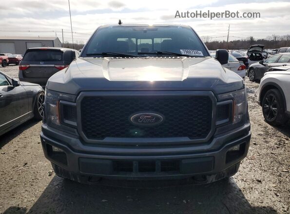 1FTEW1EP5LFB73854 2020 FORD F150 Gray წინა ხედი