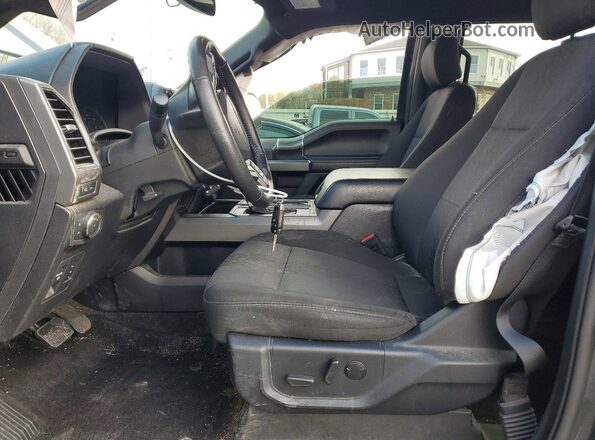 1FTEW1EP5LFB73854 2020 FORD F150 Gray წინა სალონის ხედი