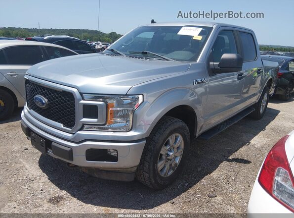1FTEW1EP5LKE71554 2020 FORD F150 Silver Առջևի ձախ երեք քառորդ տեսարան