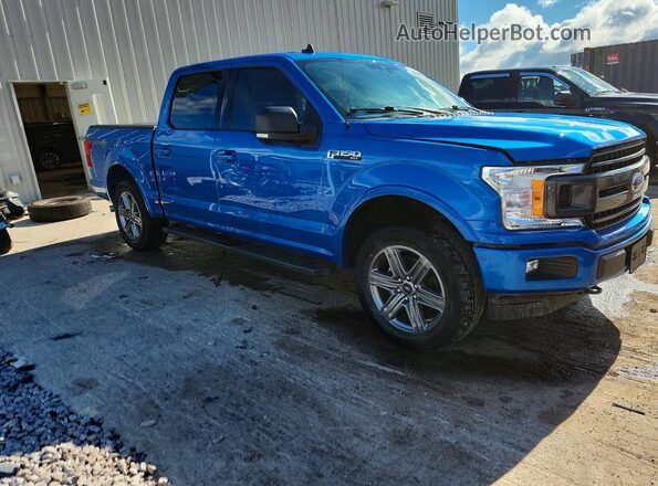 1FTEW1EP5LKF47970 2020 FORD F150 Blue Առջևի աջ