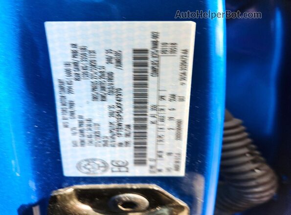 1FTEW1EP5LKF47970 2020 FORD F150 Blue VIN կոդի պիտակի տեսք