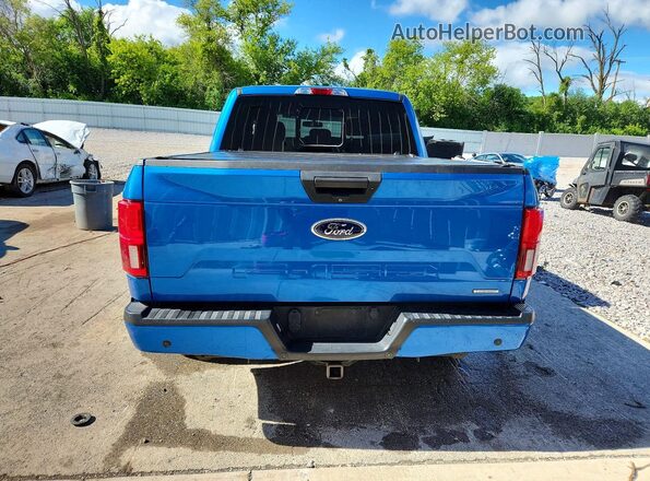 1FTEW1EP5LKF47970 2020 FORD F150 Blue Հետևի տեսք