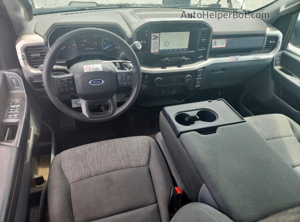 1FTEW1EP5MFB17947 2021 FORD F150 White Dashboard view