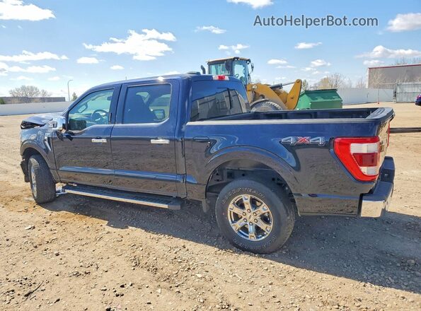 1FTEW1EP5MFC33522 2021 FORD F150 Black Tył lewy