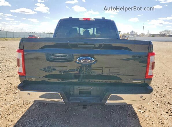 1FTEW1EP5MFC33522 2021 FORD F150 Black Widok z tyłu