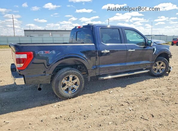 1FTEW1EP5MFC33522 2021 FORD F150 Black Tył prawy