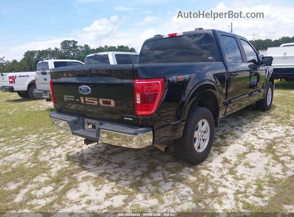 1FTEW1EP5MKE70860 2021 FORD F150 Black Задня права чверть