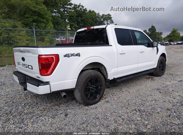 1FTEW1EP5NFB37116 2022 FORD F150 White Հետևի աջ