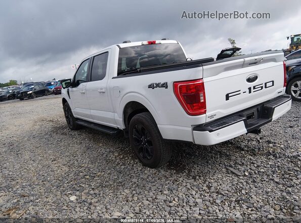 1FTEW1EP5NFB37116 2022 FORD F150 White Հետևի ձախ