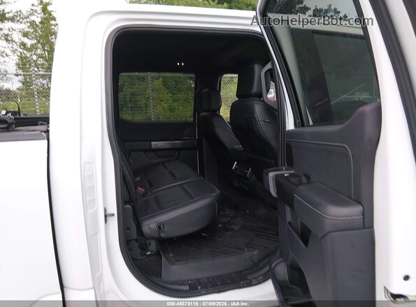 1FTEW1EP5NFB37116 2022 FORD F150 White VIN կոդի պիտակի տեսք