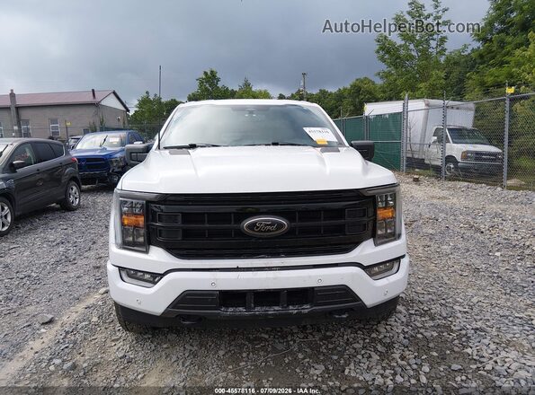 1FTEW1EP5NFB37116 2022 FORD F150 White Սարքավորումների վահանակի տեսք