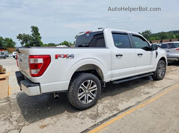 1FTEW1EP5NKD98012 2022 FORD F150 Белый Задняя правая четверть