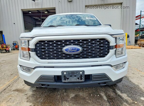 1FTEW1EP5NKD98012 2022 FORD F150 Белый Вид спереди