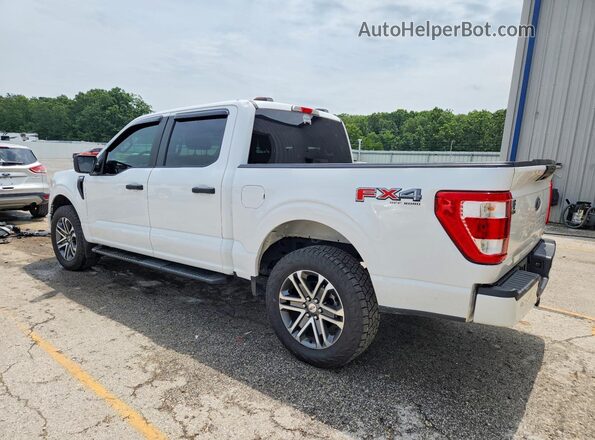 1FTEW1EP5NKD98012 2022 FORD F150 Белый Задняя левая четверть