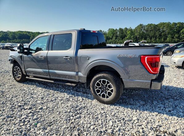 1FTEW1EP5PFB09402 2023 FORD F150 Silver Trasero izquierdo