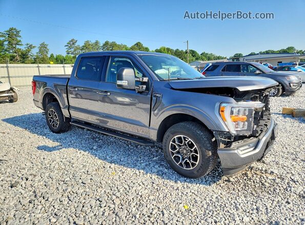 1FTEW1EP5PFB09402 2023 FORD F150 Silver Delantero derecho