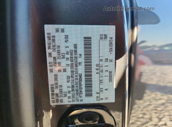 1FTEW1EP5PFB09402 2023 FORD F150 Silver Vista del compartimento del motor