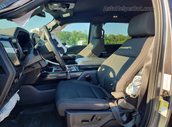 1FTEW1EP5PFB09402 2023 FORD F150 Silver Vista interior delantera