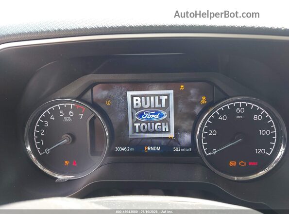 1FTEW1EP5PFC72745 2023 FORD F150 Gray Widok tylnych siedzeń