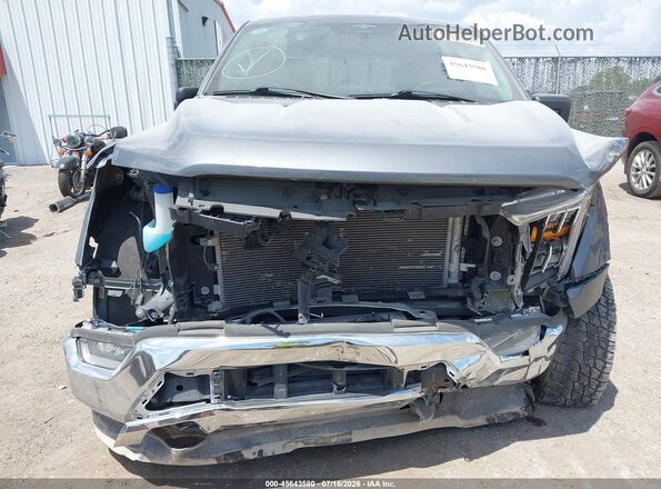 1FTEW1EP5PFC72745 2023 FORD F150 Gray Widok z przodu