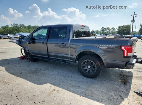 1FTEW1EP6GFB80592 2016 FORD F150 Gray Tył lewy