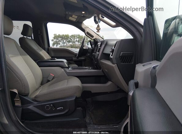 1FTEW1EP6GKE81693 2016 FORD F150 Gray Սալոնի դիմացի տեսք