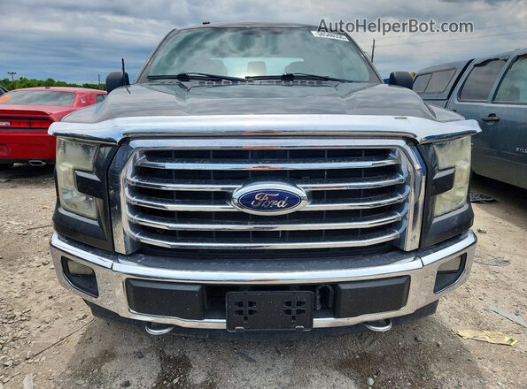1FTEW1EP6HFA22187 2017 FORD F150 Gray Front view