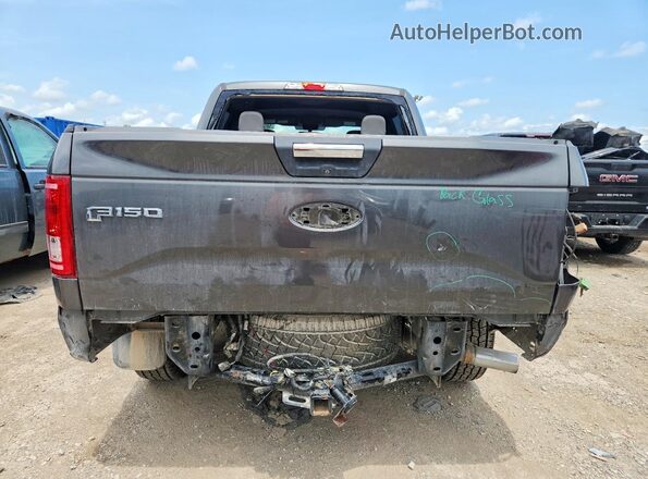 1FTEW1EP6HFA22187 2017 FORD F150 Gray Rear view