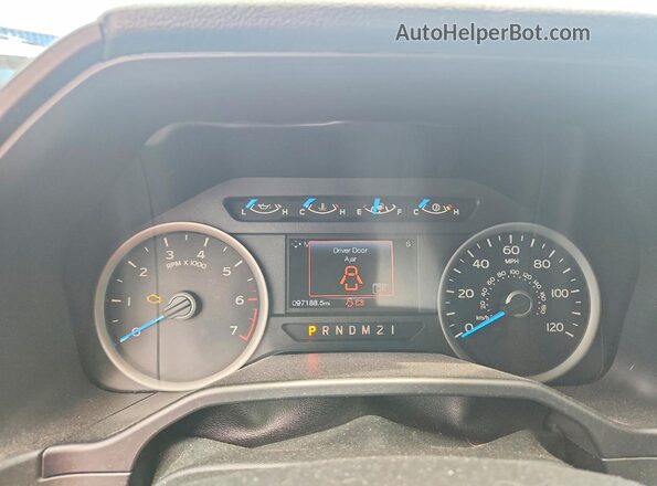 1FTEW1EP6HFA22187 2017 FORD F150 Gray Instrument cluster view
