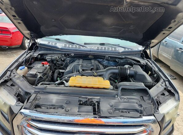 1FTEW1EP6HFA22187 2017 FORD F150 Gray Rear interior view