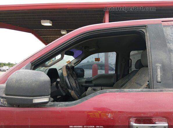 1FTEW1EP6HKC51878 2017 FORD F150 Красный Вид спереди
