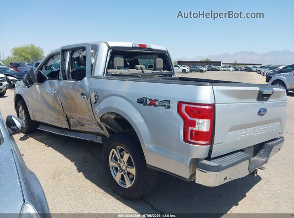 1FTEW1EP6JKC42149 2018 FORD F150 Silver Հետևի ձախ